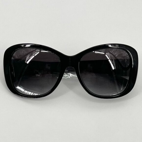 Ralph by Ralph Lauren Women Rectangular Sunglasses Black Gradient Oversized - Picture 3 of 10